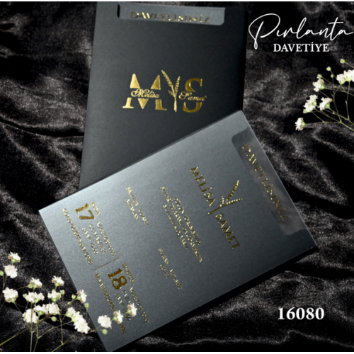 Pırlanta Davetiye -16080