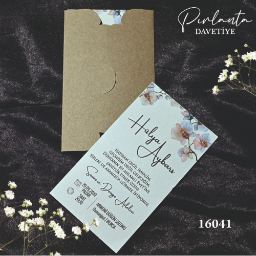 Pırlanta Davetiye -16041