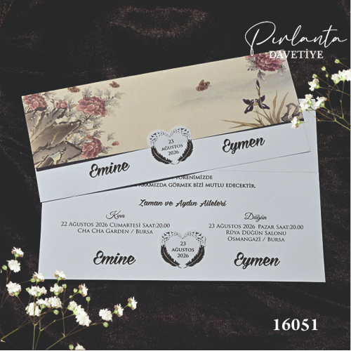Pırlanta Davetiye -16051