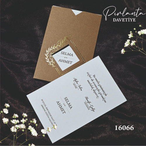 Pırlanta Davetiye -16066